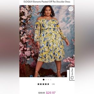 Eloquii NWT Plus Size Flowy Dress